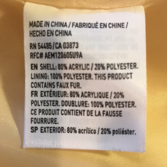 AERO S/P WHITE/IVORY FAUX FUR LONG-SHEARLING VEST. Finished Pink Lining - Picture 12 of 16